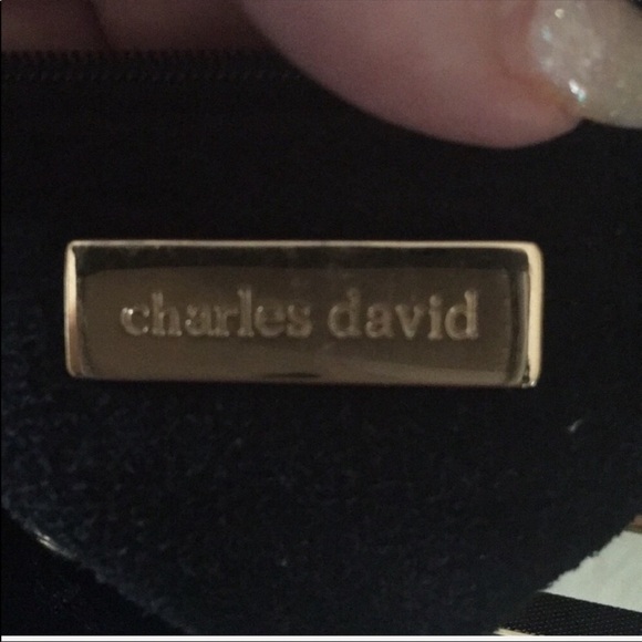 Charles David Leather Caitlin Foldover Bag - Picture 6 of 8